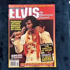 Elvis Presley Magazine Cover